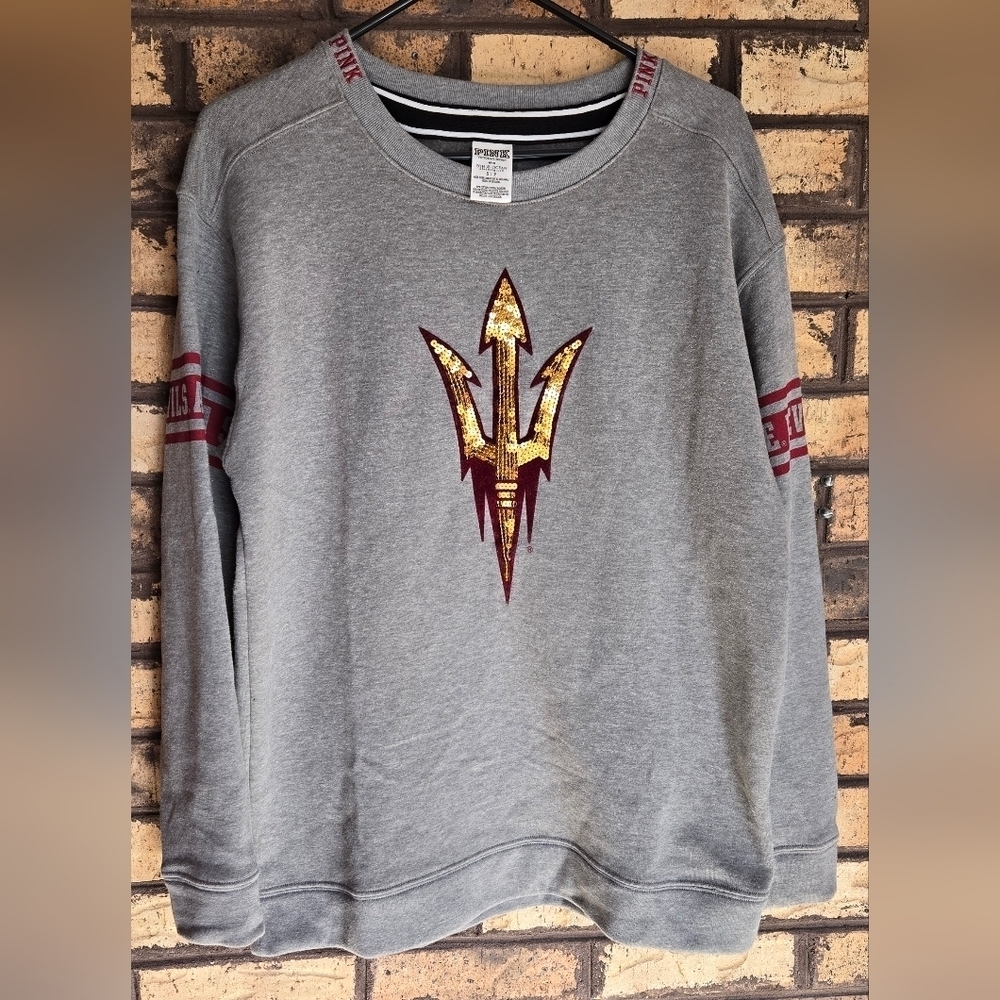 Victoria's Secret Pink Collegiate Collection ASU Sun Devils sweatsuit set